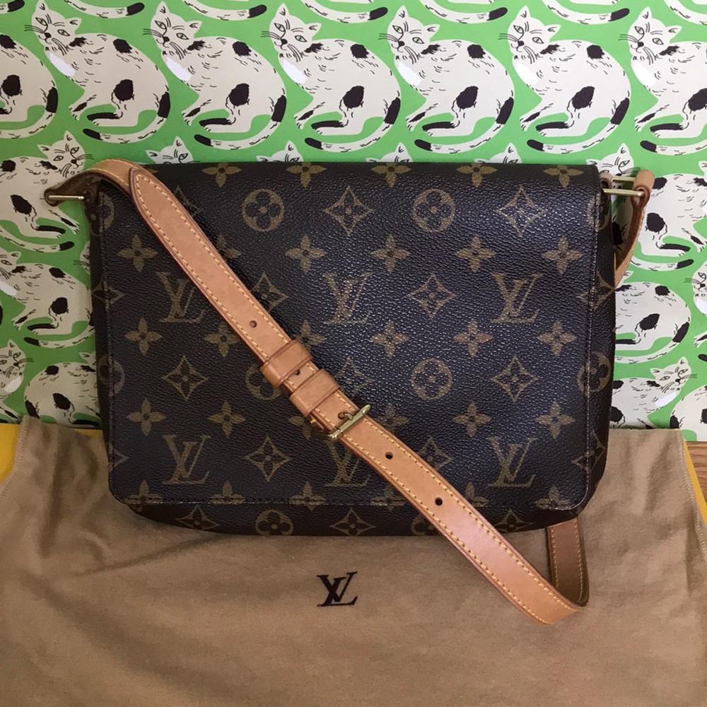 COPY - Monogram Musette Tango Shoulder Bag with dust bag
